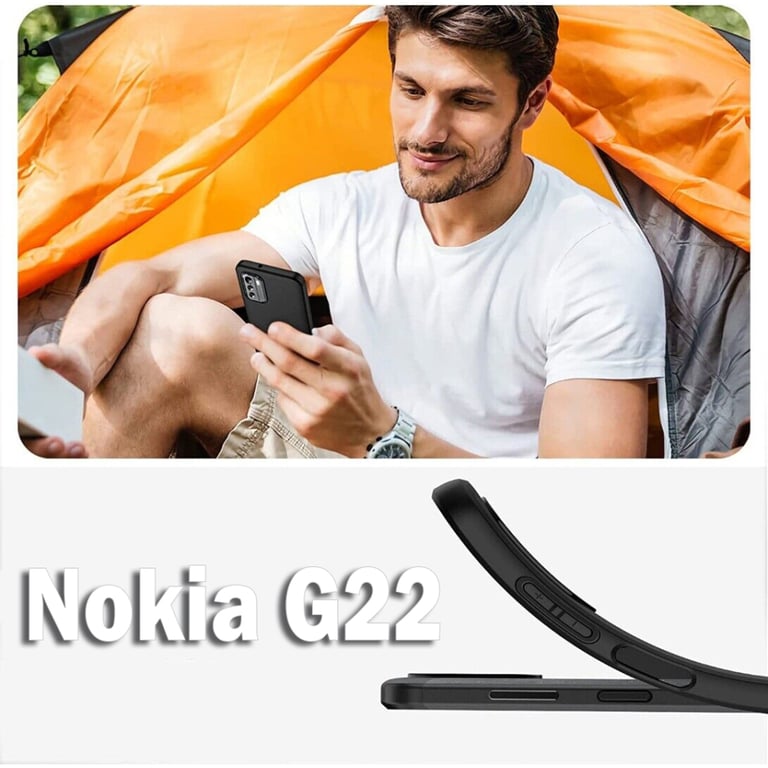 Чохол до мобільного телефона BeCover Nokia G22 Black (708975) - фото 6
