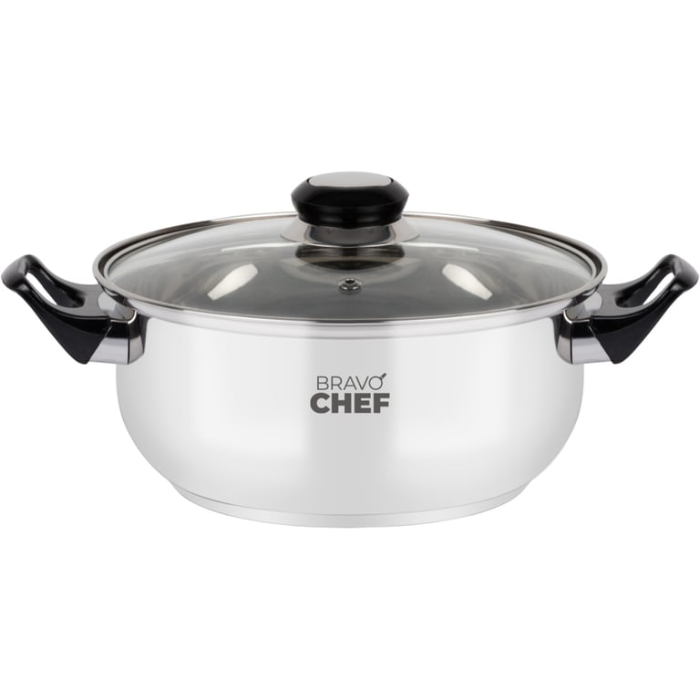 Каструля Bravo Chef 4.5 л Bakelite (BC-2002-24) - фото 1