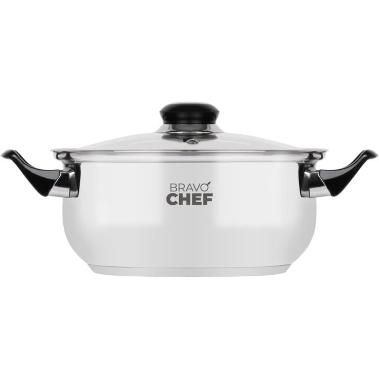 Каструля Bravo Chef 4.5 л Bakelite (BC-2002-24) - фото 2