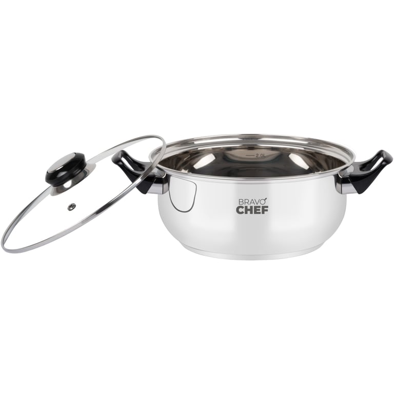 Каструля Bravo Chef 4.5 л Bakelite (BC-2002-24) - фото 3