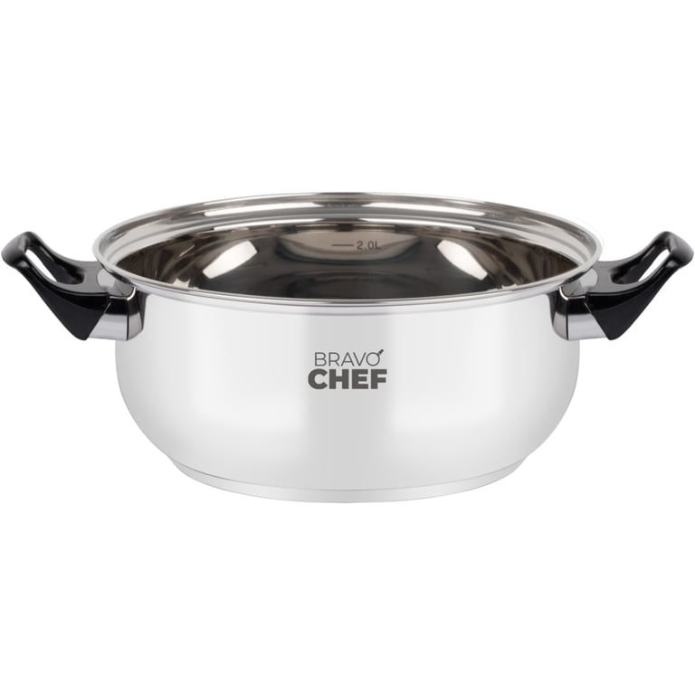 Каструля Bravo Chef 4.5 л Bakelite (BC-2002-24) - фото 4