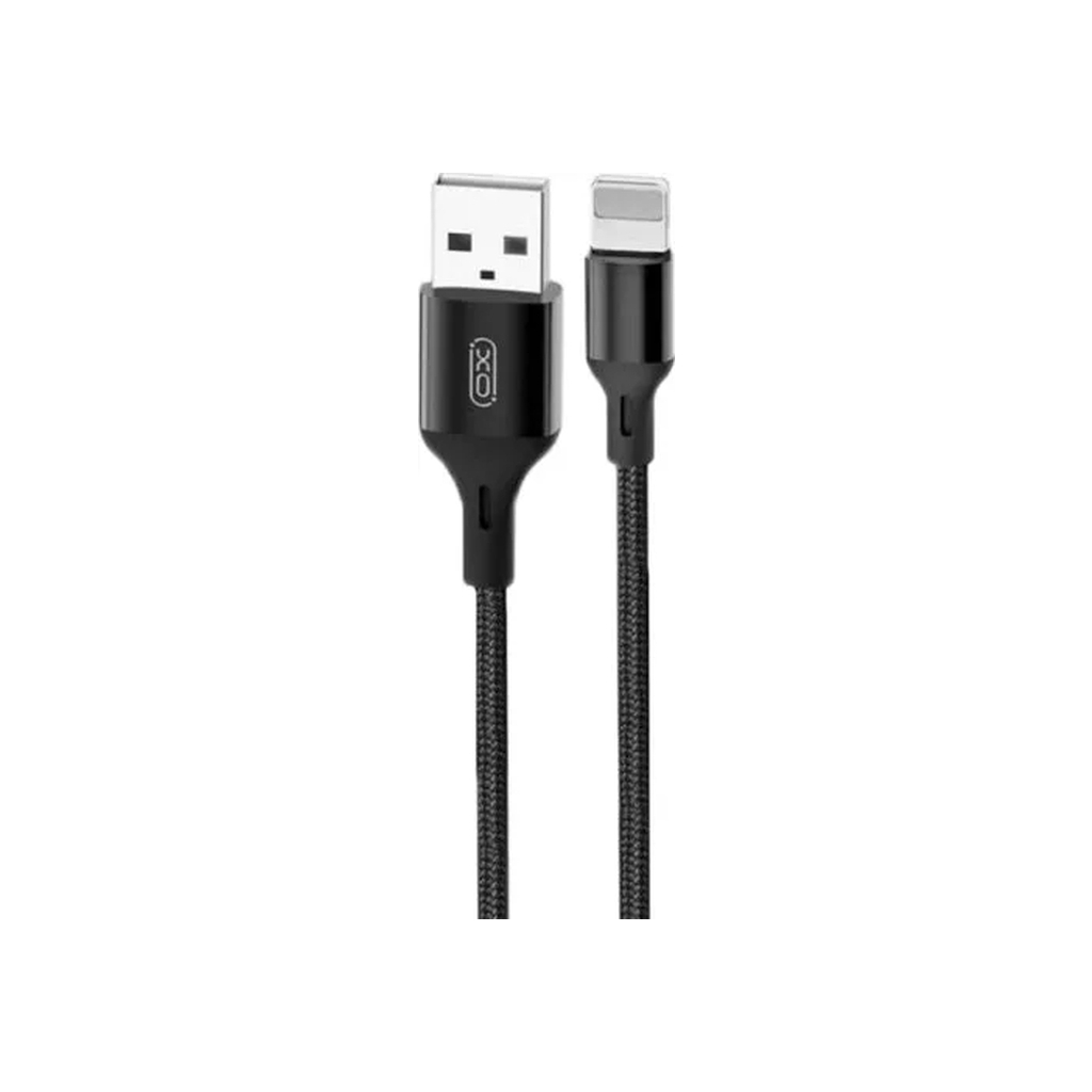 Дата кабель USB 2.0 AM to Lightning 1.0m NB143 Braided Black XO (XO-NB143i1-BK) - фото 1 Дата кабель USB 2.0 AM to Lightning 1.0m NB143 Braided Black XO (XO-NB143i1-BK) - фото 1