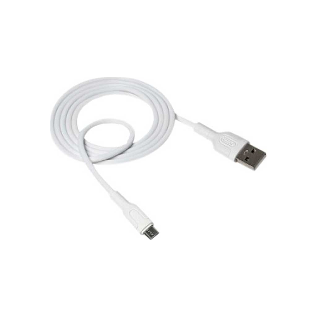 Дата кабель USB 2.0 AM to Micro 5P 1.0m NB212 2.1A White XO (XO-NB212m-WH) - фото 1 Дата кабель USB 2.0 AM to Micro 5P 1.0m NB212 2.1A White XO (XO-NB212m-WH) - фото 1