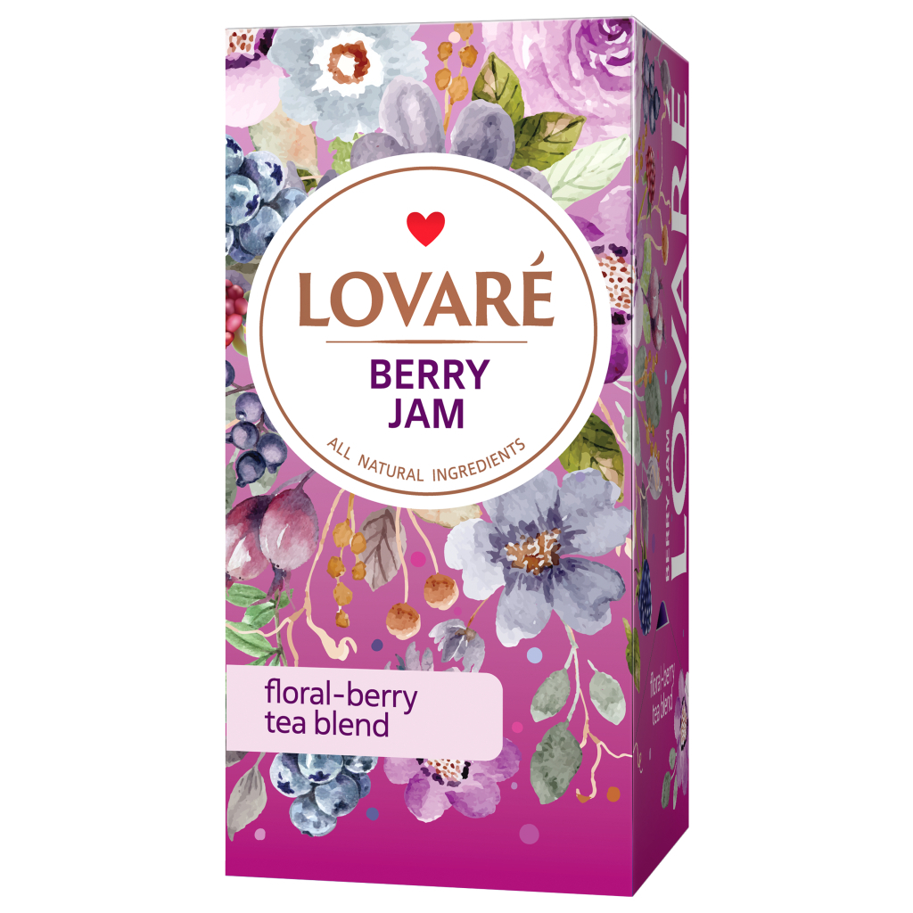 Чай Lovare "Berry Jam" 24х1.5 г (lv.72748) - фото 1