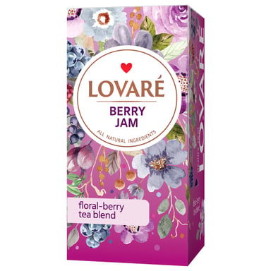 Чай Lovare "Berry Jam" 24х1.5 г (lv.72748) - фото 1