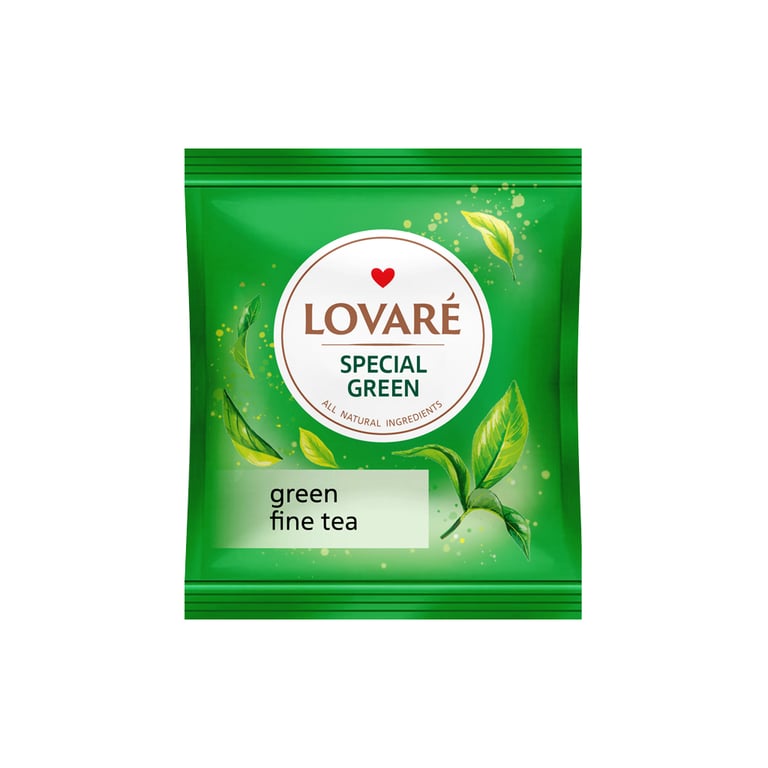 Чай Lovare "Special green" 50х1.5 г (lv.75459) - фото 3