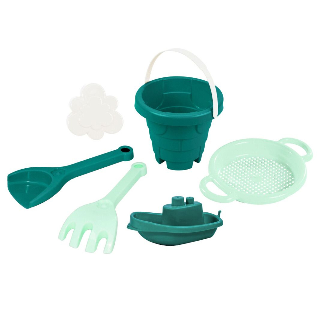 Іграшка для піску Tigres Вежа 6 елементів м'ята (39833) - фото 1 Іграшка для піску Tigres Вежа 6 елементів м'ята (39833) - фото 1