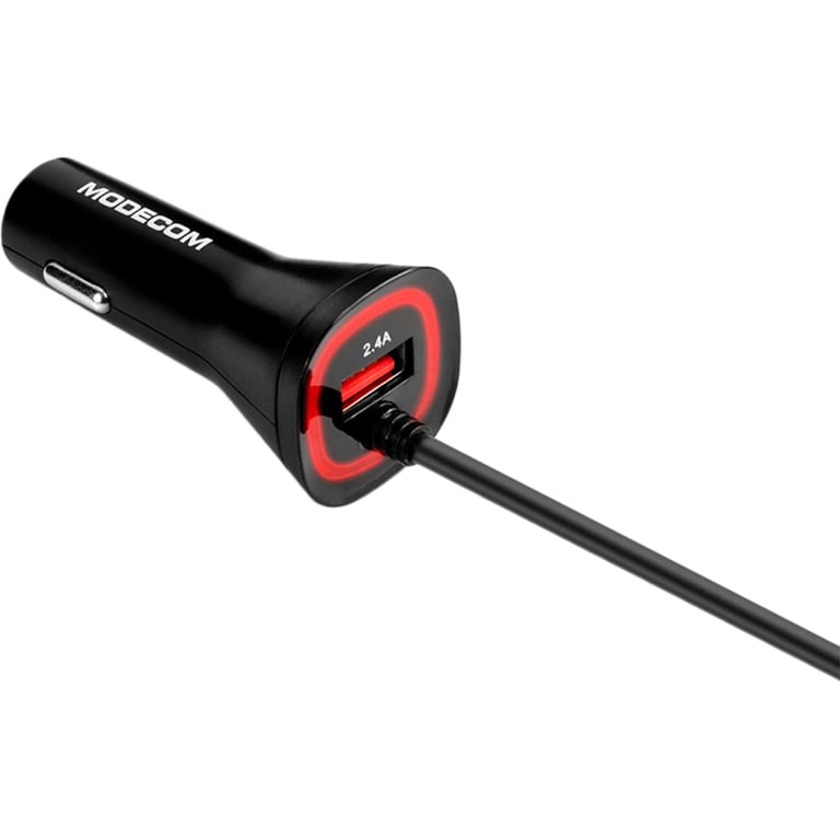 Зарядний пристрій Modecom USB 2.4A + cable Micro USB Royal KULU-01 (ZT-MC-KULU-01) - фото 1