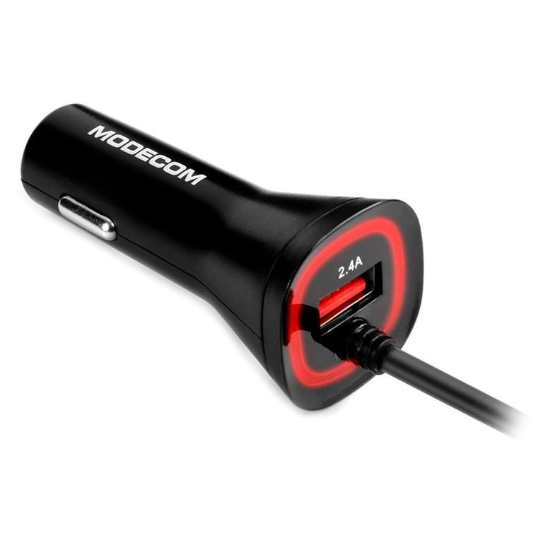 Зарядний пристрій Modecom USB 2.4A + cable Micro USB Royal KULU-01 (ZT-MC-KULU-01) - фото 2