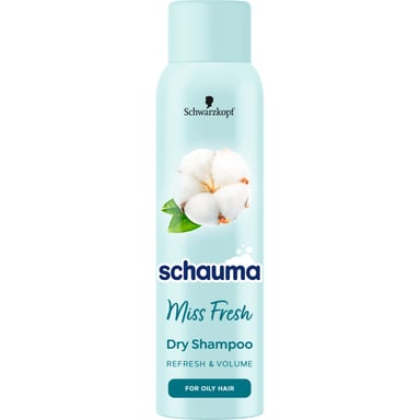 Сухий шампунь Schauma Miss Fresh! для жирного волосся 150 мл (9000101213942) - фото 1