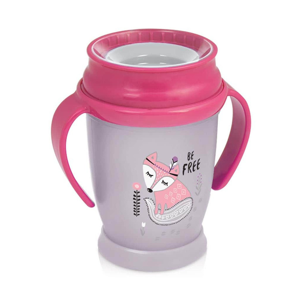 Поїльник-непроливайка Lovi 360 з ручками Junior Indian Summer Girl 250 мл (1/591new) - фото 1 Поїльник-непроливайка Lovi 360 з ручками Junior Indian Summer Girl 250 мл (1/591new) - фото 1