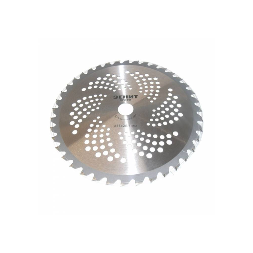 Ніж для тримера Зеніт диск 255x25.4mm 40 TCT Light (40103255) - фото 1 Ніж для тримера Зеніт диск 255x25.4mm 40 TCT Light (40103255) - фото 1