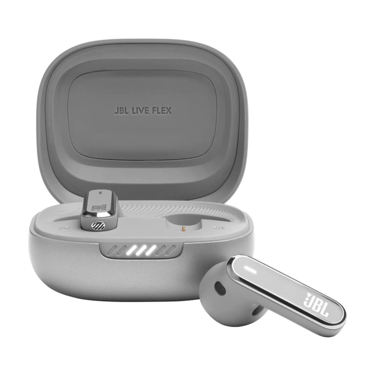 Навушники JBL Live Flex Silver (JBLLIVEFLEXSVR) - фото 9