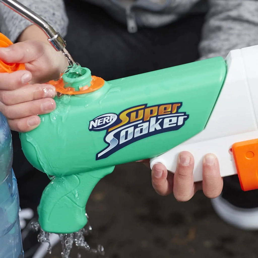 Іграшкова зброя Hasbro Nerf Водний бластер Гідро Фрінзі (F3891) - фото 4 Іграшкова зброя Hasbro Nerf Водний бластер Гідро Фрінзі (F3891) - фото 4