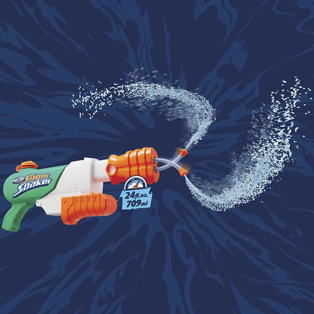 Іграшкова зброя Hasbro Nerf Водний бластер Гідро Фрінзі (F3891) - фото 9 Іграшкова зброя Hasbro Nerf Водний бластер Гідро Фрінзі (F3891) - фото 9