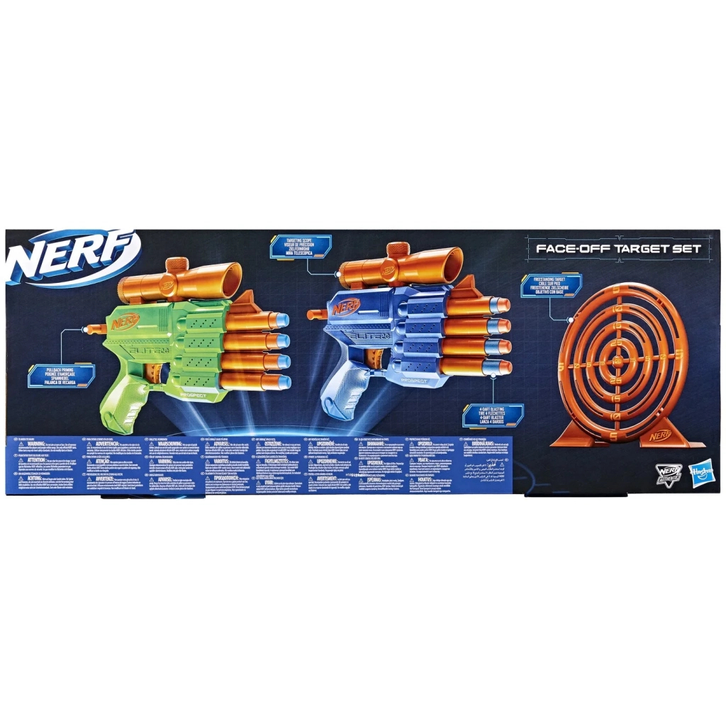 Іграшкова зброя Hasbro Nerf набір бластерів Elite 2.0 fase off Target (F8273) - фото 3 Іграшкова зброя Hasbro Nerf набір бластерів Elite 2.0 fase off Target (F8273) - фото 3