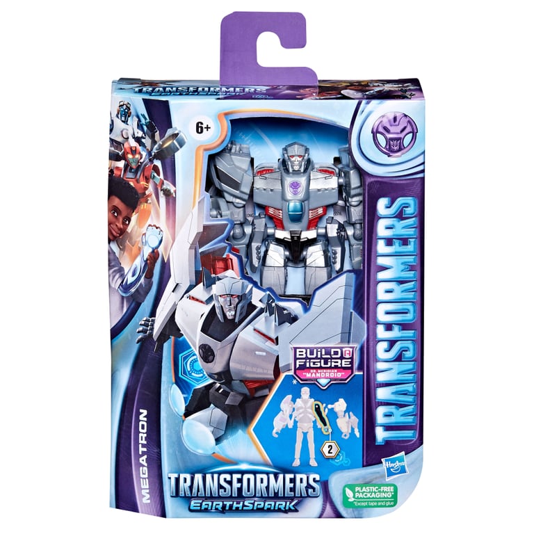 Трансформер Hasbro Transformers EarthSpark Deluxe Мегатрон (F6231_F6733) - фото 1