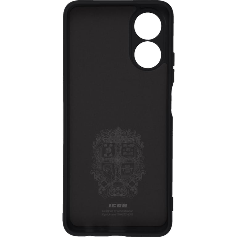 Чохол до мобільного телефона Armorstandart ICON Case OPPO A17 4G Camera cover Black (ARM64847) - фото 2