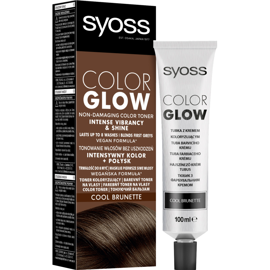 Відтінковий бальзам Syoss Color Glow Cool Brunette - Холодний Каштановий 100 мл (9000101679427) Відтінковий бальзам Syoss Color Glow Cool Brunette - Холодний Каштановий 100 мл (9000101679427)