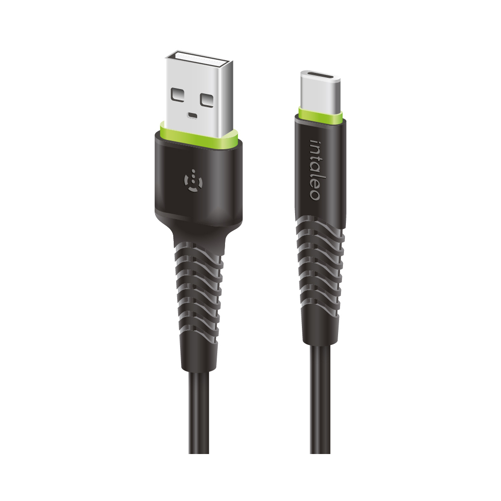 Дата кабель USB 2.0 AM to USB-C 2.0m CBFLEXT2 Black Intaleo (1283126521423) - фото 1 Дата кабель USB 2.0 AM to USB-C 2.0m CBFLEXT2 Black Intaleo (1283126521423) - фото 1