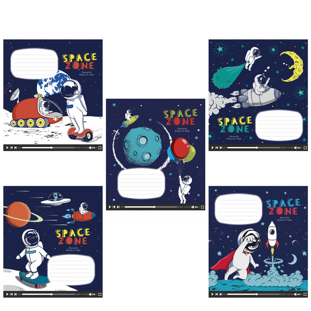 Зошит Школярик 12 аркушів у клітинку (012-3176K) - фото 1