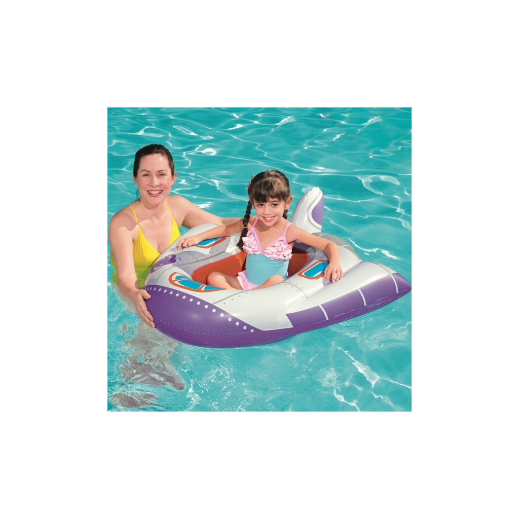 Круг надувний BestWay Плотик (BW 34106 violet) - фото 2 Круг надувний BestWay Плотик (BW 34106 violet) - фото 2