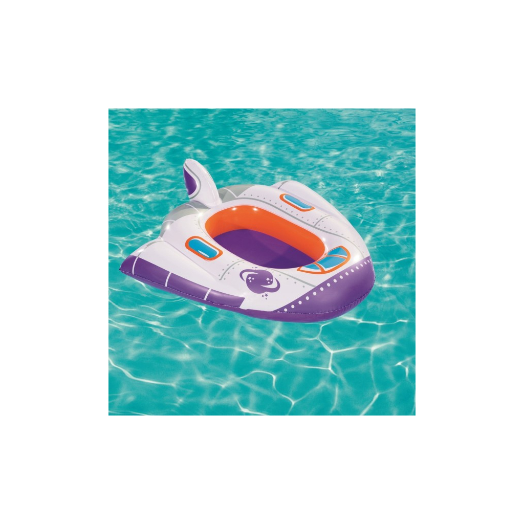 Круг надувний BestWay Плотик (BW 34106 violet) - фото 5 Круг надувний BestWay Плотик (BW 34106 violet) - фото 5