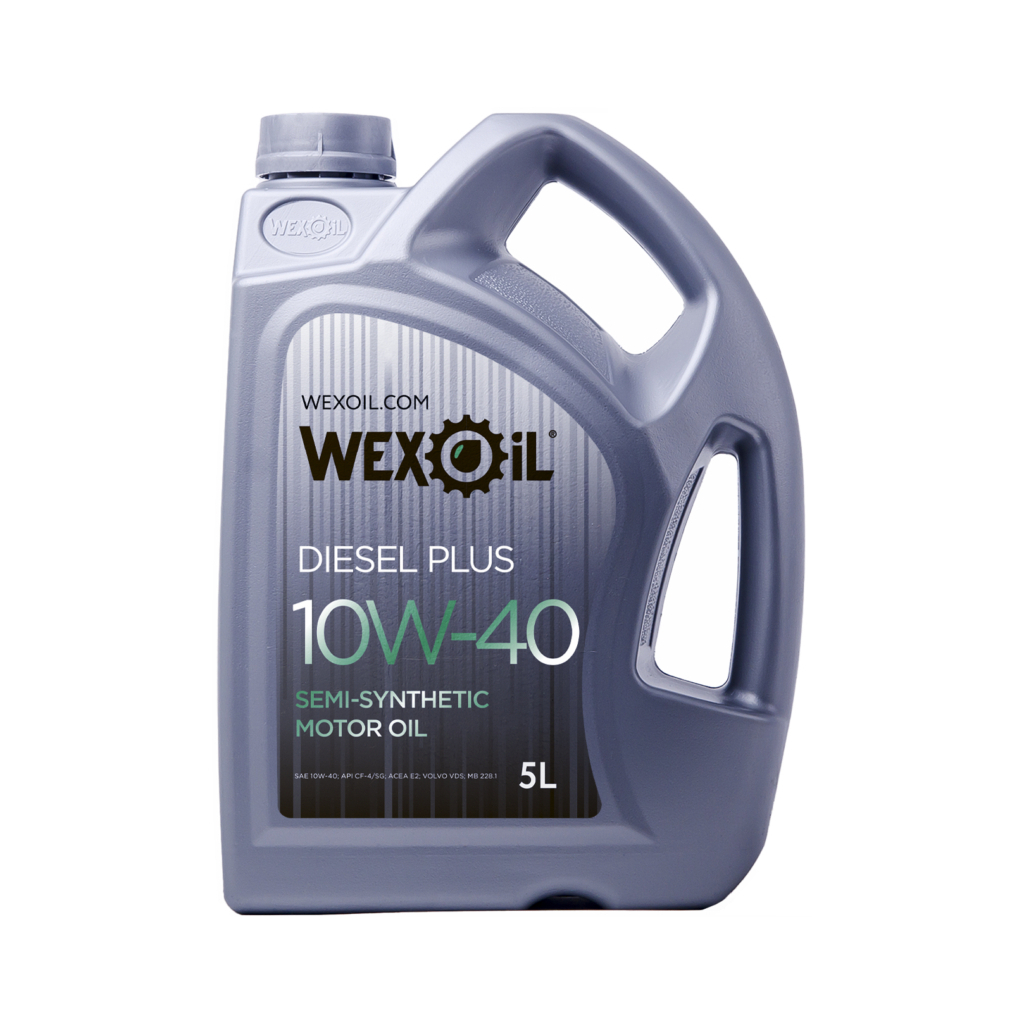 Моторна олива WEXOIL Diesel Plus 10w40 5л (WEXOIL_62569) - фото 1