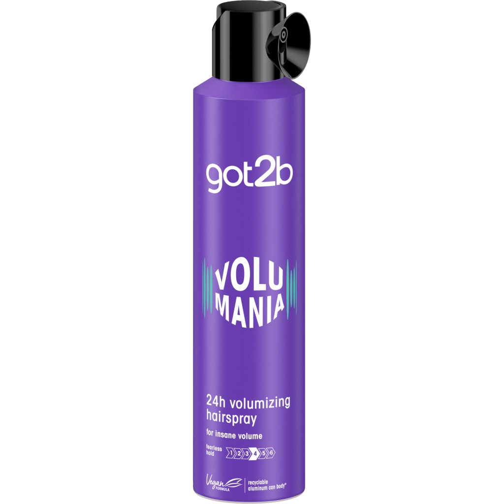Лак для волосся Got2b Volumania Фіксація 4 300 мл (9000101040524) - фото 1 Лак для волосся Got2b Volumania Фіксація 4 300 мл (9000101040524) - фото 1