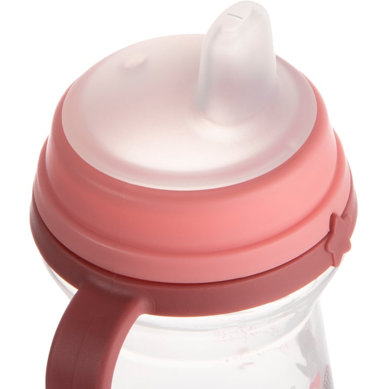 Поїльник-непроливайка Canpol babies Bonjour Paris з силіконовим носиком FirstCup 250 мл Рожева (56/613_pin) - фото 3