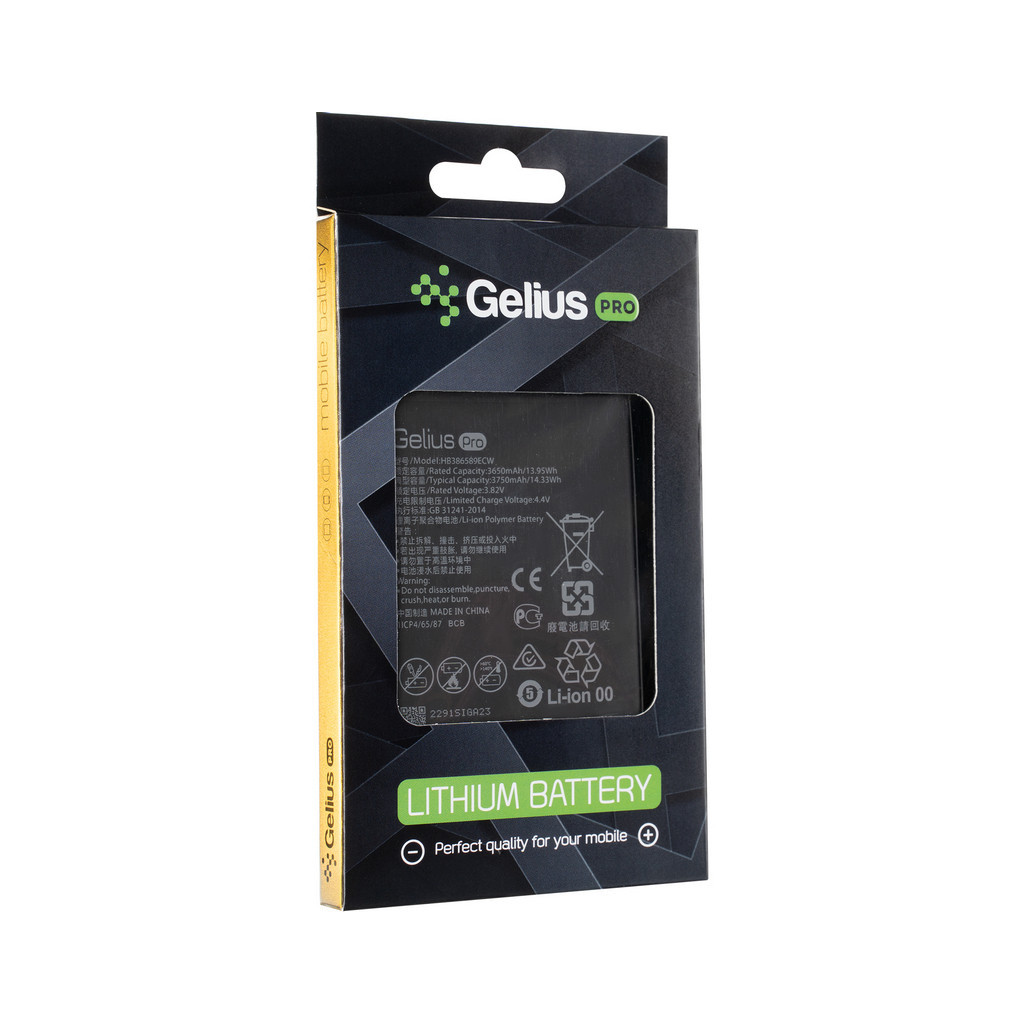 Акумуляторна батарея Gelius Huawei HB386589ECW Honor 8x/Honor 20 (00000086380) - фото 3 Акумуляторна батарея Gelius Huawei HB386589ECW Honor 8x/Honor 20 (00000086380) - фото 3