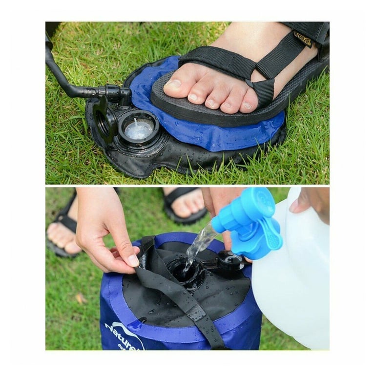 Душ портативний Naturehike NH17L101-D Blue (6927595721872) - фото 6