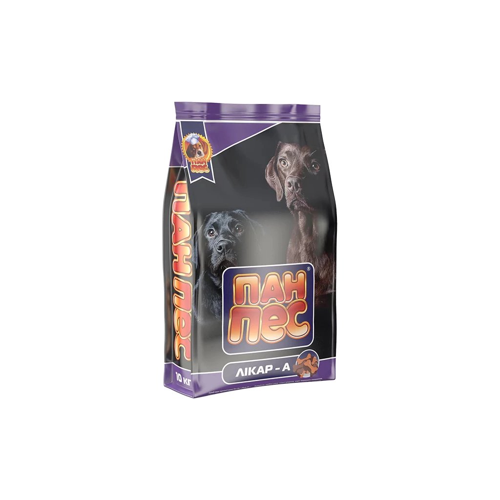 Сухий корм для собак Пан Пес Лікар-А 10 кг (4820111140336) - фото 1 Сухий корм для собак Пан Пес Лікар-А 10 кг (4820111140336) - фото 1