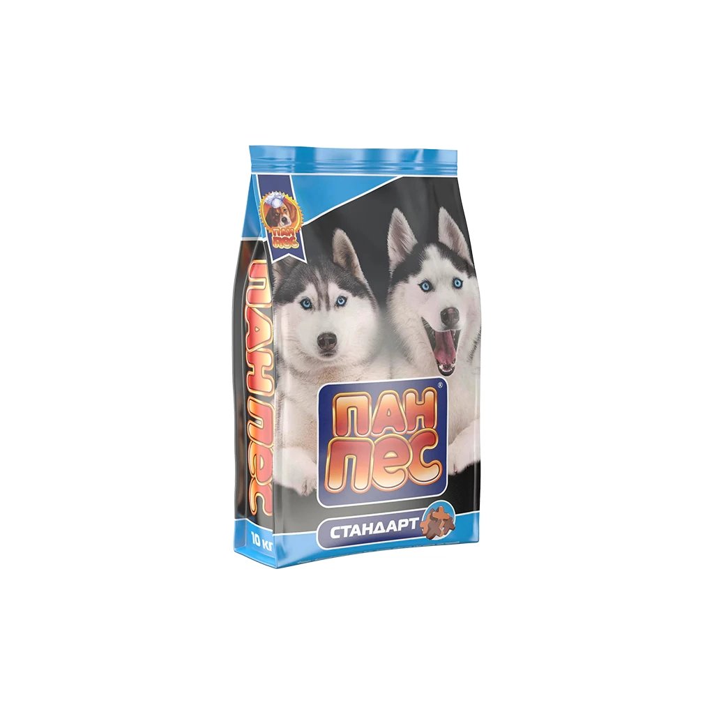 Сухий корм для собак Пан Пес Стандарт 10 кг (4820111140244) - фото 1 Сухий корм для собак Пан Пес Стандарт 10 кг (4820111140244) - фото 1