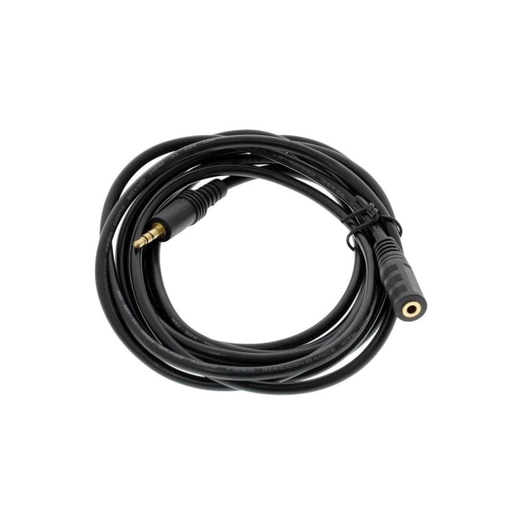 Кабель мультимедійний 3.5mm M to 3.5mm F 5.0m Value (B00344)