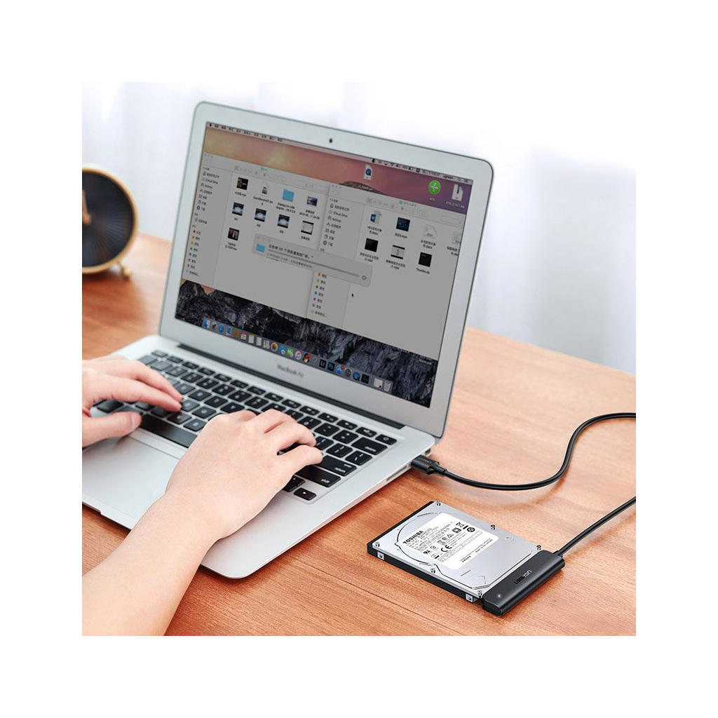 Перехідник USB 3.0 Type-C to SATA III (F) CM321 Ugreen (70610) - фото 5 Перехідник USB 3.0 Type-C to SATA III (F) CM321 Ugreen (70610) - фото 5