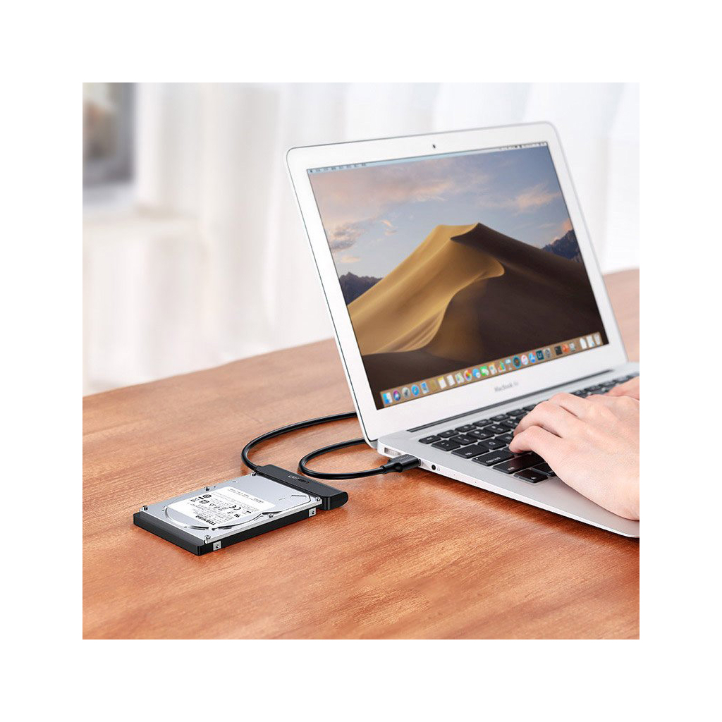 Перехідник USB 3.0 Type-C to SATA III (F) CM321 Ugreen (70610) - фото 6 Перехідник USB 3.0 Type-C to SATA III (F) CM321 Ugreen (70610) - фото 6