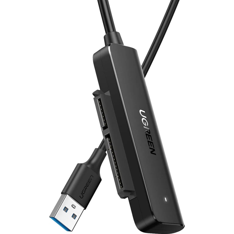 Перехідник USB 3.0 Type-А to SATA III (F) CM321 Ugreen (70609) - фото 1