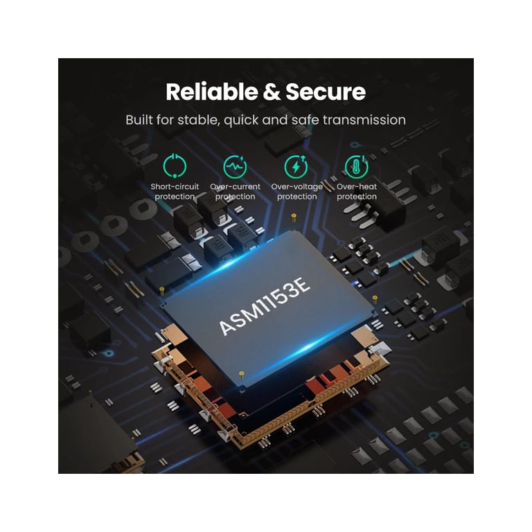 Перехідник USB 3.0 Type-А to SATA III (F) CM321 Ugreen (70609) - фото 6