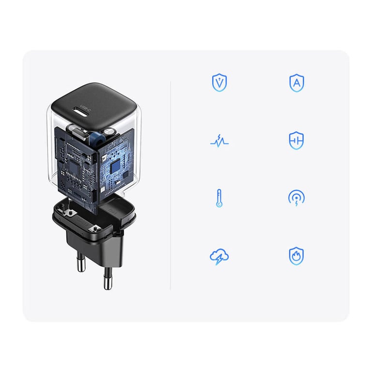 Зарядний пристрій Ugreen 20W USB C PD Nexode mini Charger CD318 (90664) - фото 3