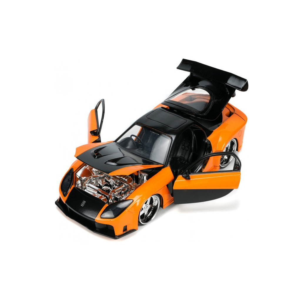 Машина Jada металева Форсаж 9 Mazda RX-7 із фігуркою Хана 1:24 (253205002) - фото 4 Машина Jada металева Форсаж 9 Mazda RX-7 із фігуркою Хана 1:24 (253205002) - фото 4