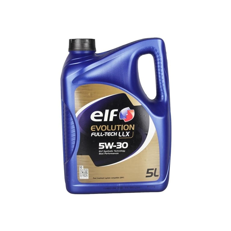 Моторна олива ELF EVOL. FULLTECH LLX 5w30 5л - фото 1
