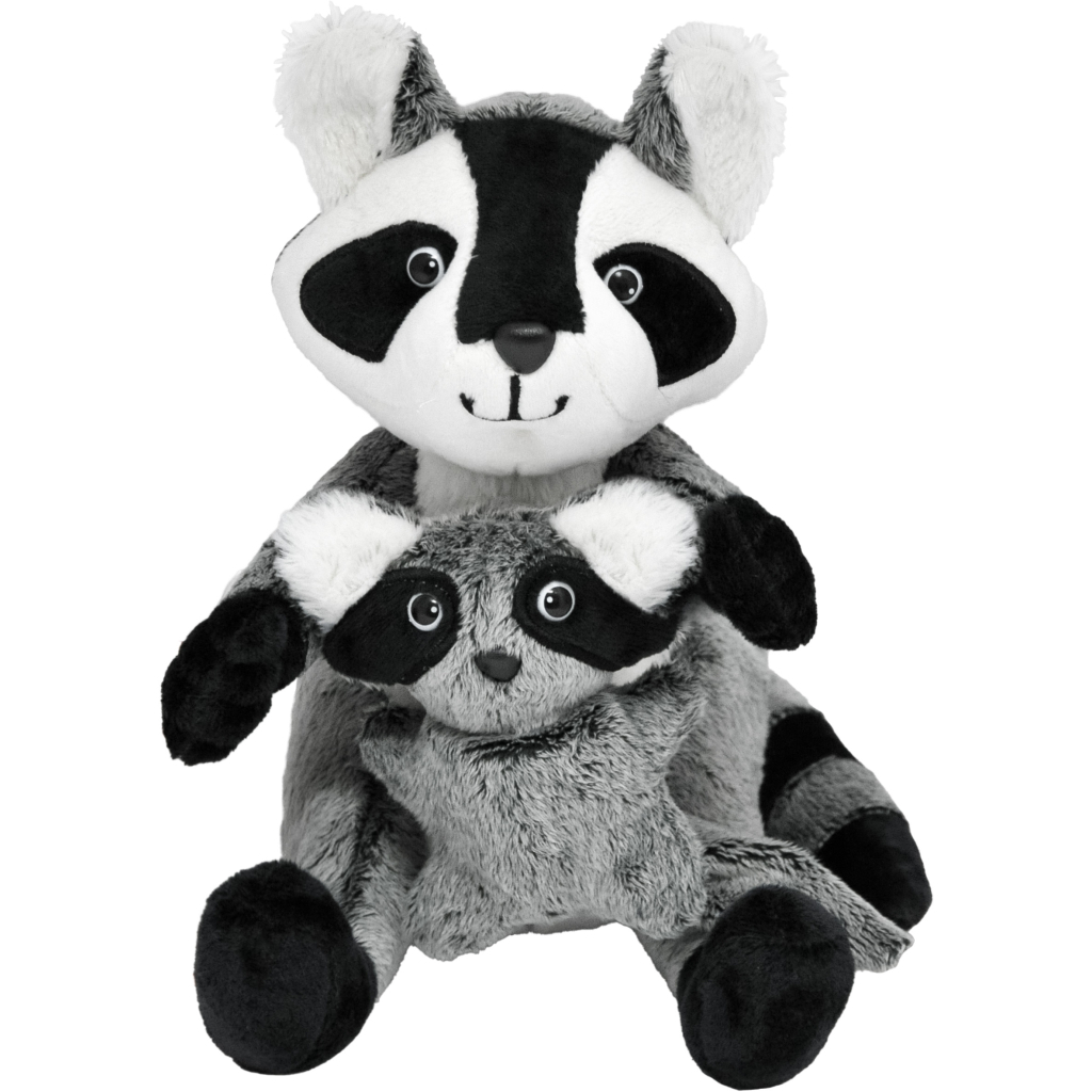 М'яка іграшка Tigres Єнот з дитинчам (ІГ-0144) - фото 1 М'яка іграшка Tigres Єнот з дитинчам (ІГ-0144) - фото 1