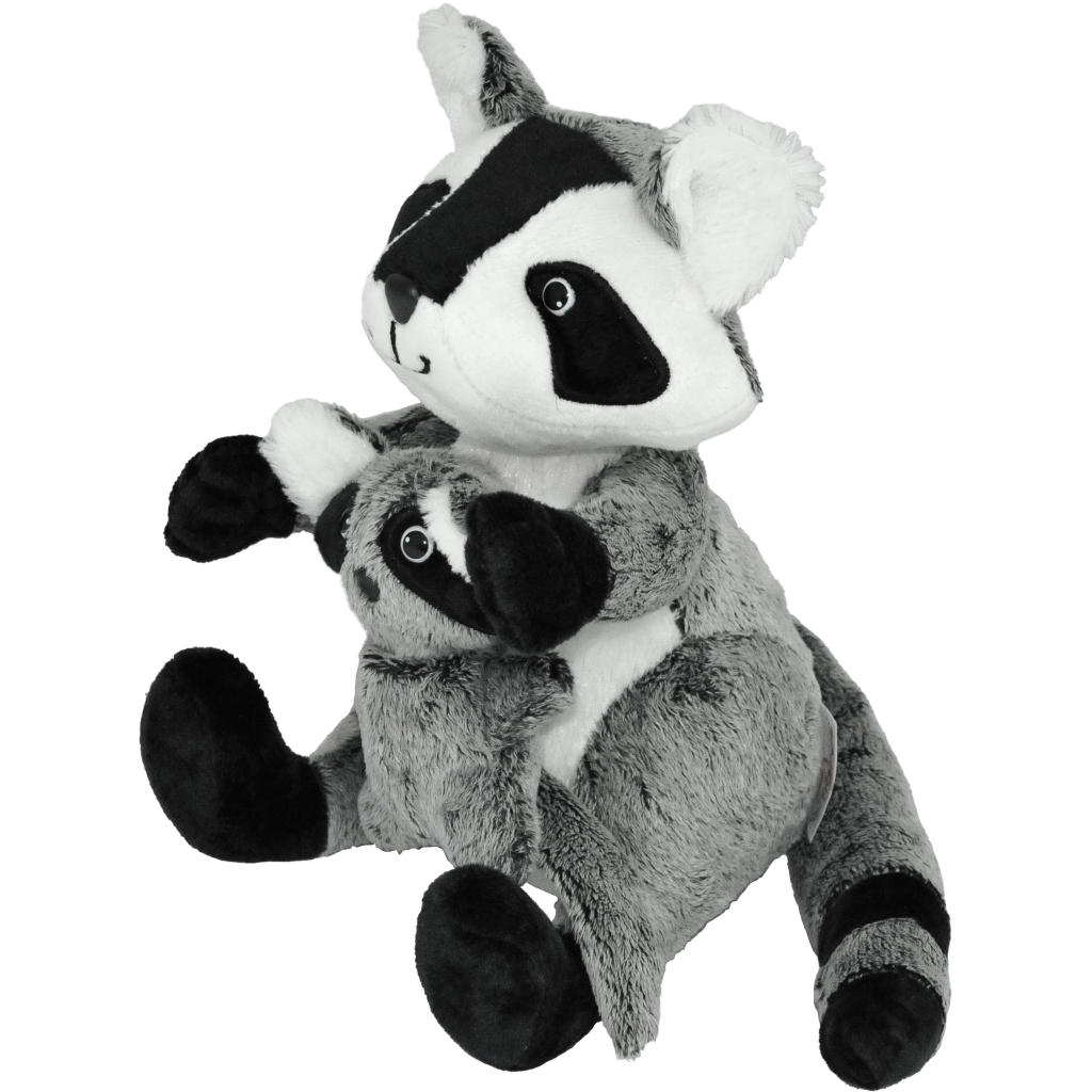 М'яка іграшка Tigres Єнот з дитинчам (ІГ-0144) - фото 2 М'яка іграшка Tigres Єнот з дитинчам (ІГ-0144) - фото 2