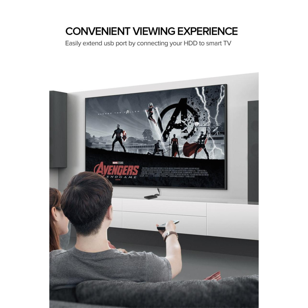 Дата кабель USB 3.0 AM/AF 2.0m US129 Black Ugreen (10373) - фото 6 Дата кабель USB 3.0 AM/AF 2.0m US129 Black Ugreen (10373) - фото 6