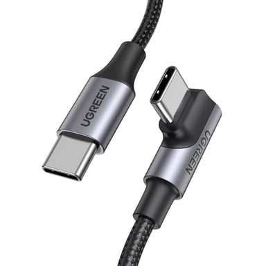 Дата кабель USB-C to USB-C 2.0m 100W US334 Black Ugreen (70645) - фото 1