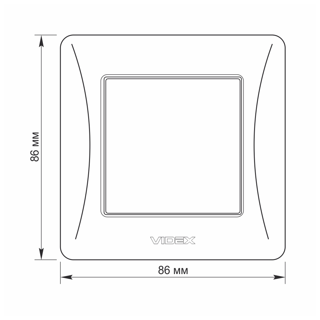 Вимикач Videx BINERA 1кл чорний графіт (VF-BNSW1-BG) - фото 5 Вимикач Videx BINERA 1кл чорний графіт (VF-BNSW1-BG) - фото 5