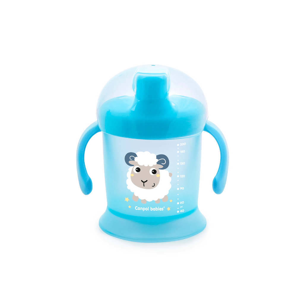 Поїльник-непроливайка Canpol babies Bunny&Company 200 мл Блакитна (31/300) Поїльник-непроливайка Canpol babies Bunny&Company 200 мл Блакитна (31/300)