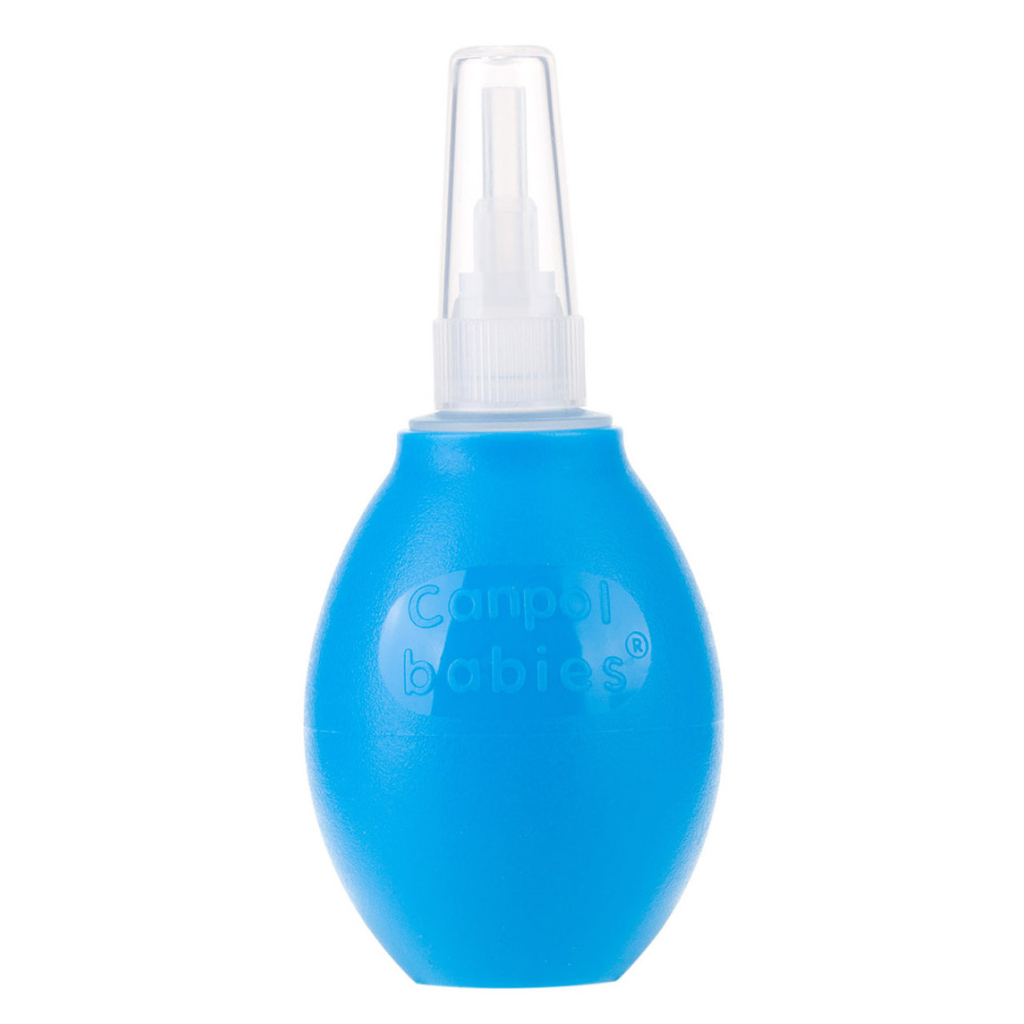 Носовий аспіратор Canpol з двома насадками блакитний (9/119) - фото 1