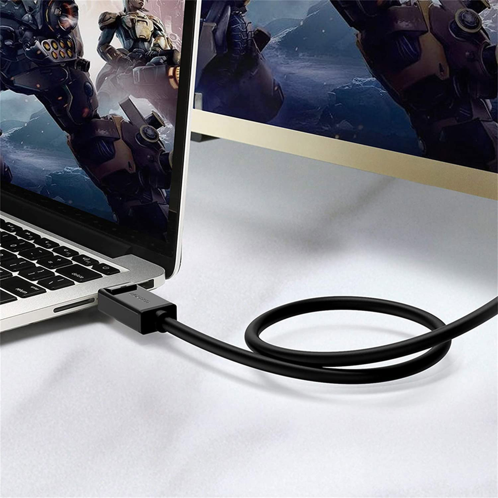 Кабель мультимедійний DisplayPort M to DisplayPort M 3.0m V1.2 UGREEN (10212) - фото 5 Кабель мультимедійний DisplayPort M to DisplayPort M 3.0m V1.2 UGREEN (10212) - фото 5